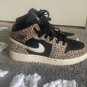 WOMENS CHEETAH JORDANS